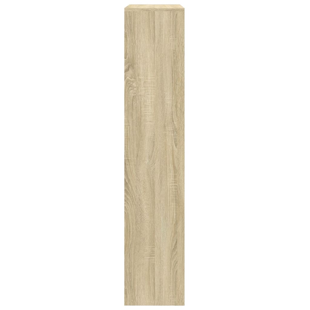 Étagère séparatrice de pièce 4 niveaux chêne sonoma - XIOS