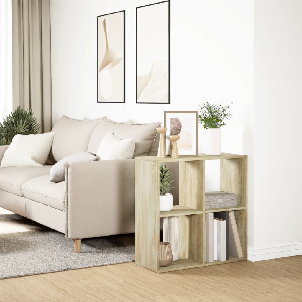 Étagère séparatrice de pièce chêne sonoma 69,5x29x69,5 cm - XIOS