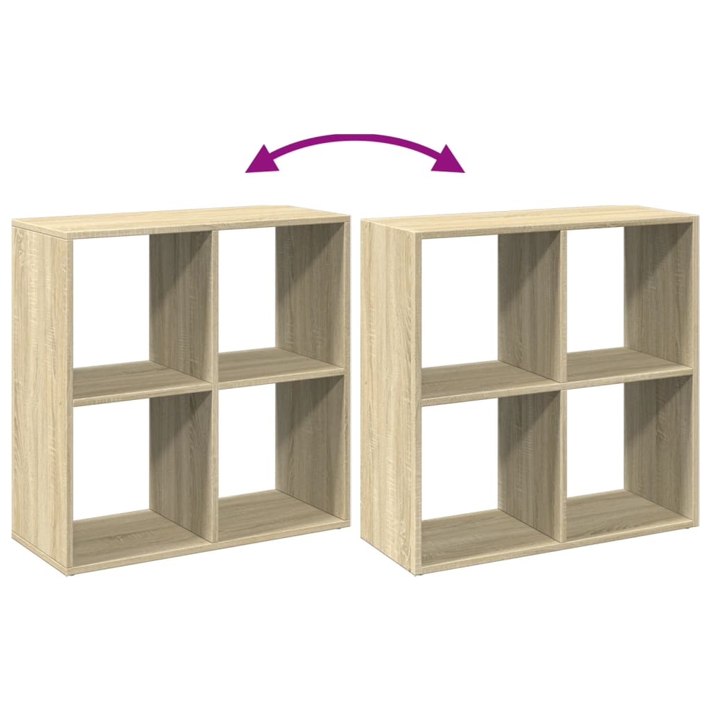 Étagère séparatrice de pièce chêne sonoma 69,5x29x69,5 cm - XIOS