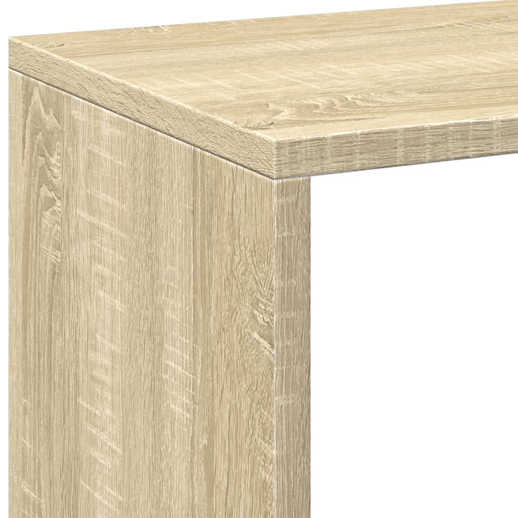 Étagère séparatrice de pièce chêne sonoma 69,5x29x69,5 cm - XIOS