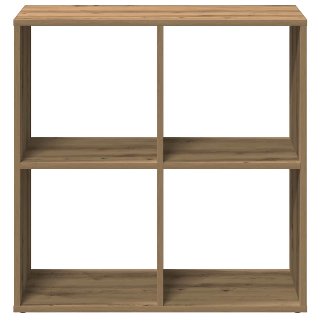 Étagère séparatrice de pièce chêne artisanal 69,5x29x69,5 cm - XIOS