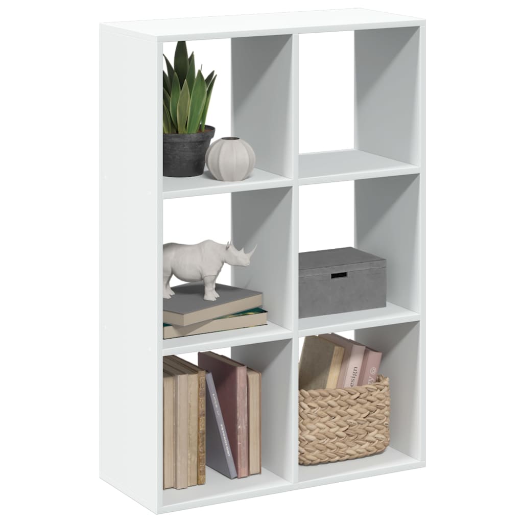 Étagère séparatrice de pièce blanc 69,5x29x103,5 cm - XIOS