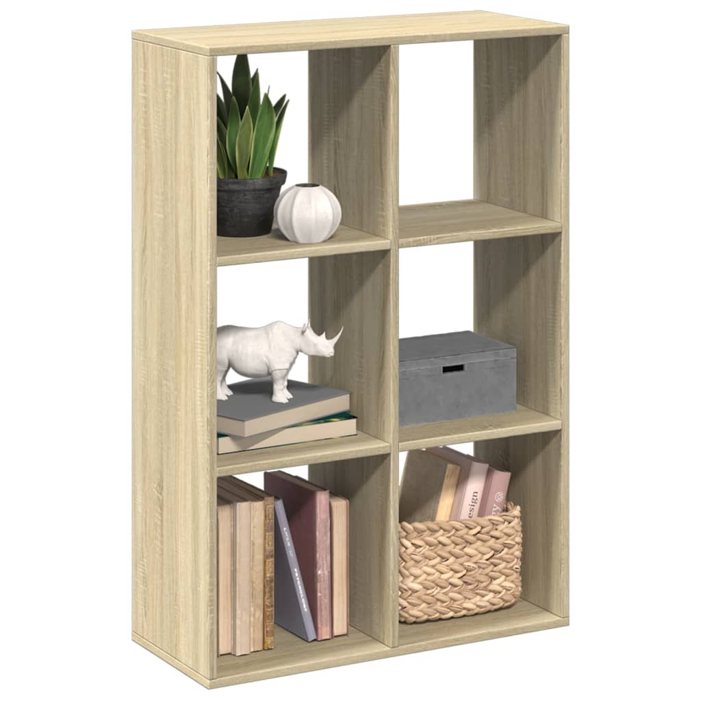 Étagère séparatrice de pièce chêne sonoma 69,5x29x103,5 cm - XIOS