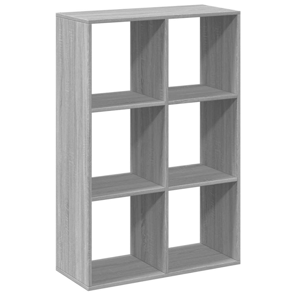 Étagère séparatrice de pièce sonoma gris 69,5x29x103,5 cm - XIOS