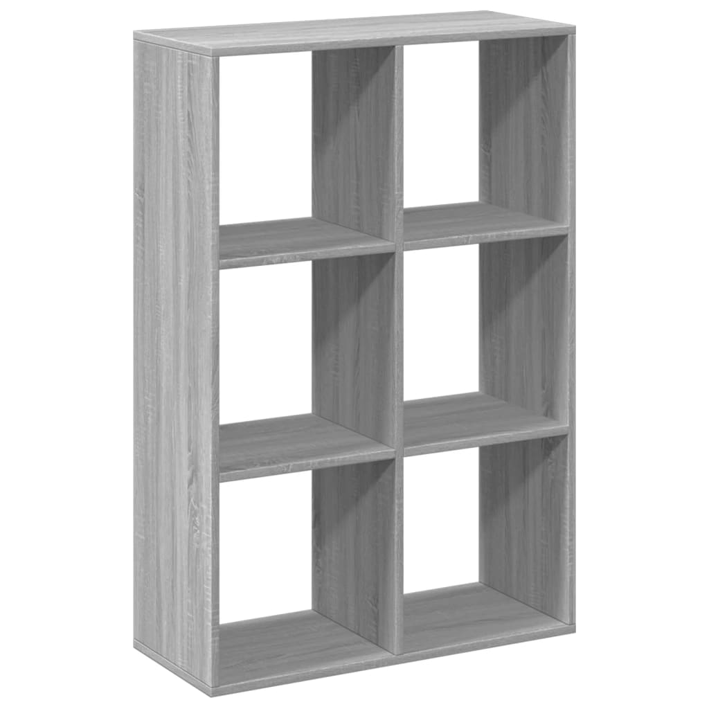 Étagère séparatrice de pièce sonoma gris 69,5x29x103,5 cm - XIOS