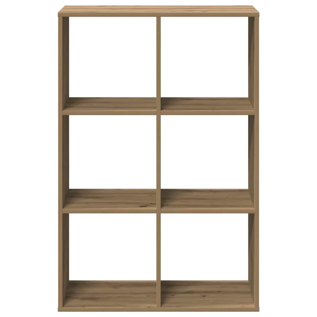 Étagère séparatrice de pièce chêne artisanal 69,5x29x103,5 cm - XIOS