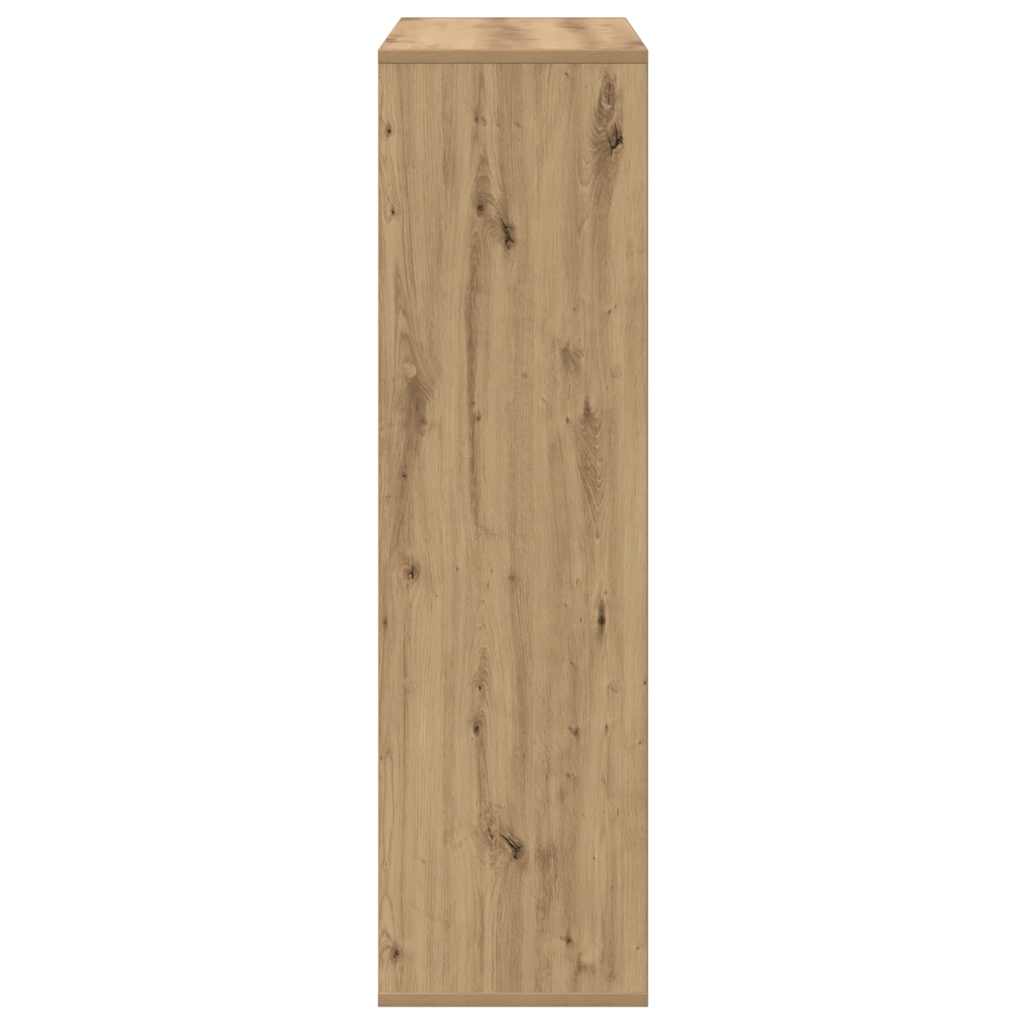 Étagère séparatrice de pièce chêne artisanal 69,5x29x103,5 cm - XIOS