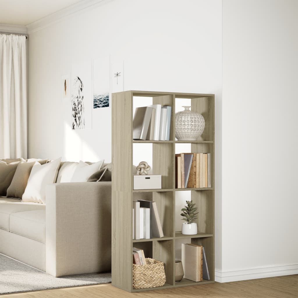 Étagère séparatrice de pièce chêne sonoma 69,5x29x137,5 cm - XIOS