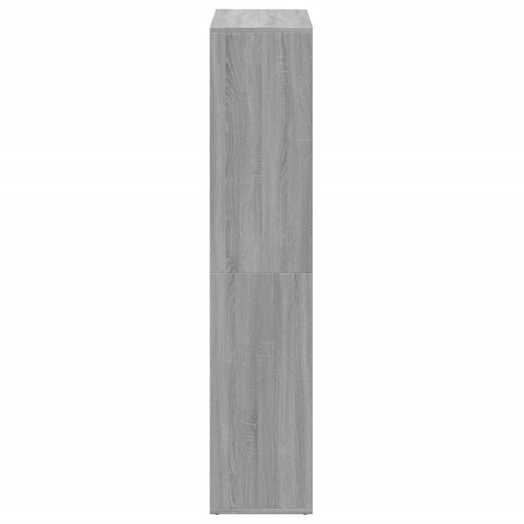Étagère séparatrice de pièce sonoma gris 69,5x29x137,5 cm - XIOS