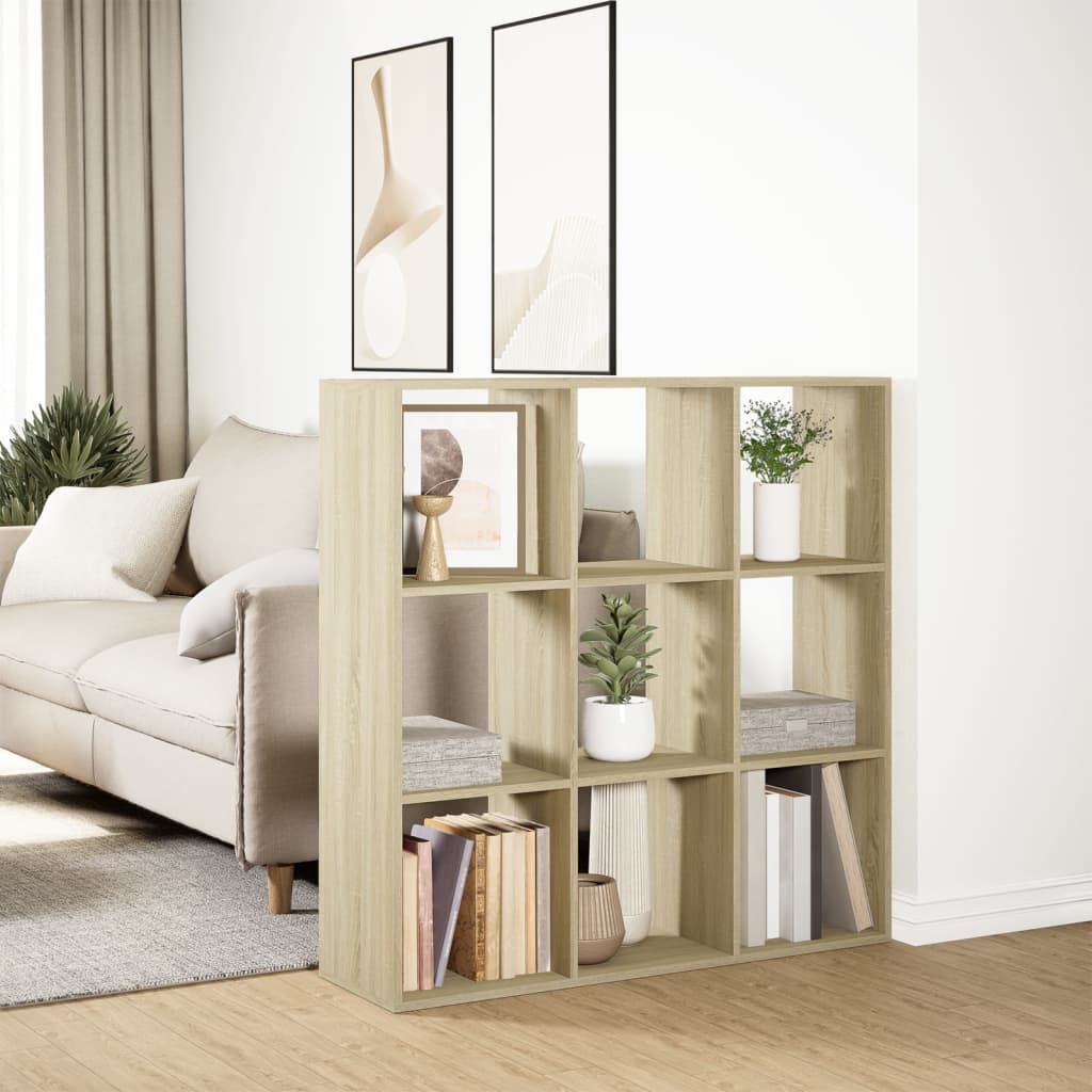 Étagère séparatrice de pièce chêne sonoma 102x29x103,5 cm - XIOS
