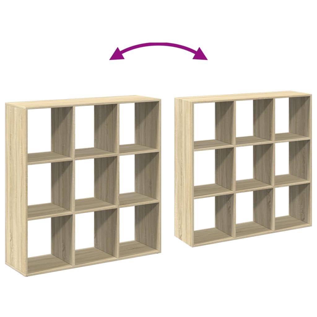 Étagère séparatrice de pièce chêne sonoma 102x29x103,5 cm - XIOS