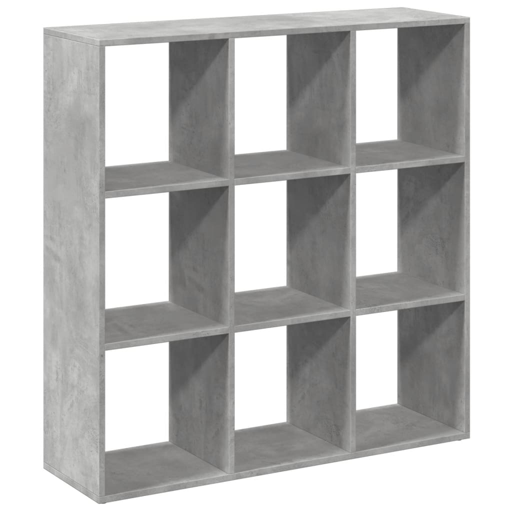 Étagère séparatrice de pièce gris béton 102x29x103,5 cm - XIOS