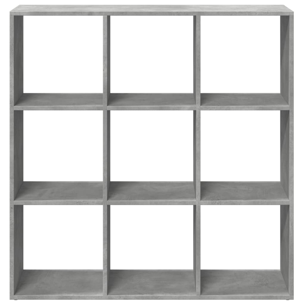 Étagère séparatrice de pièce gris béton 102x29x103,5 cm - XIOS