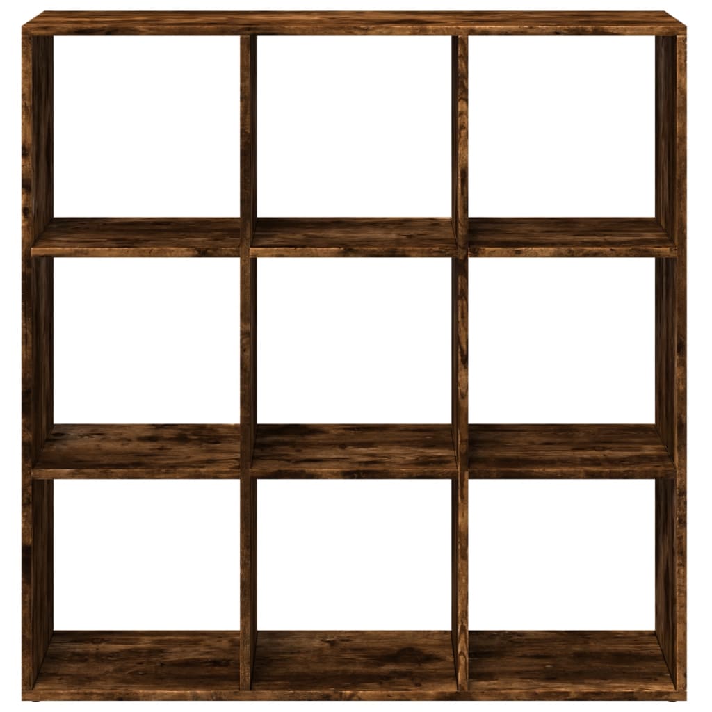 Étagère séparatrice de pièce chêne fumé 102x29x103,5 cm - XIOS