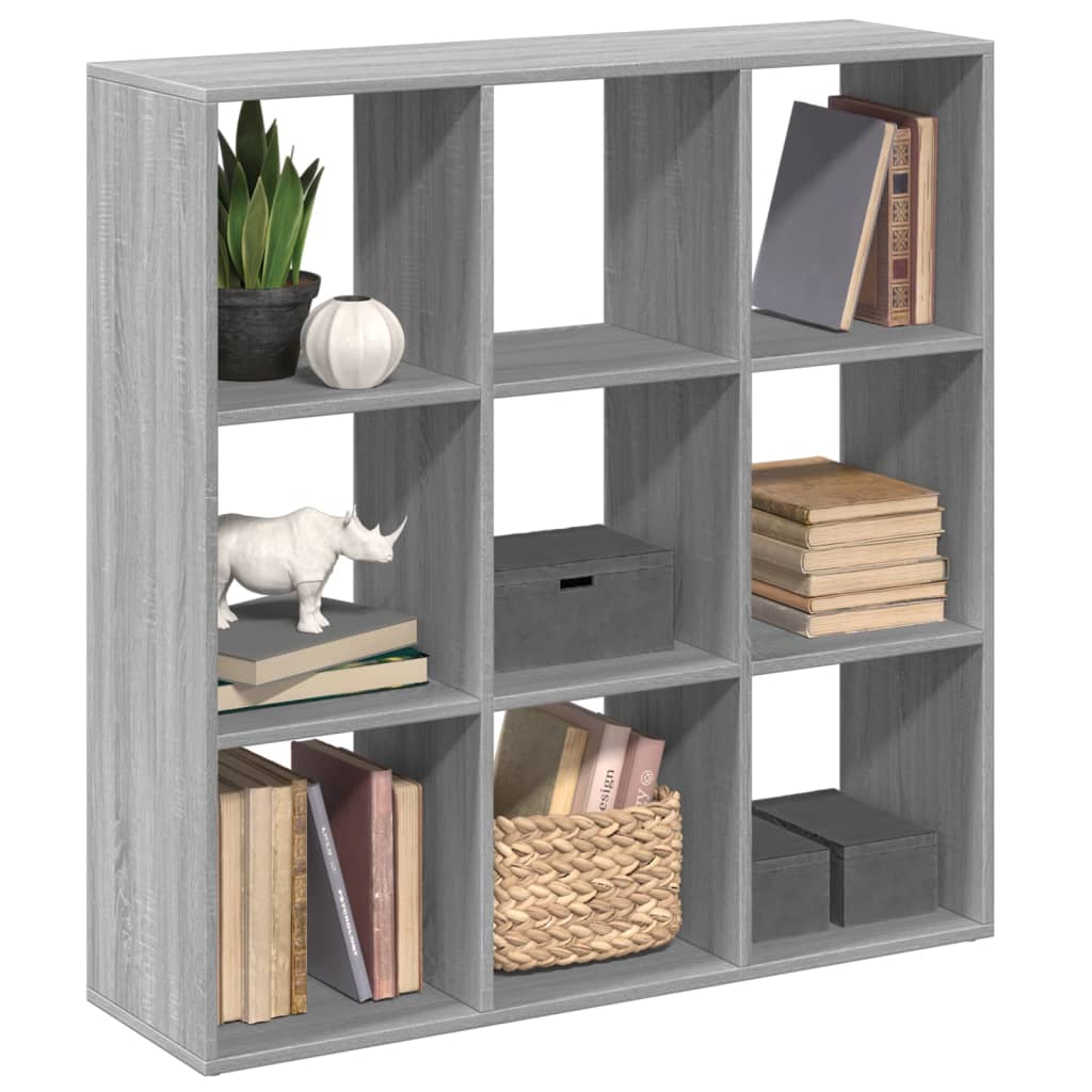 Étagère séparatrice de pièce sonoma gris 102x29x103,5 cm - XIOS