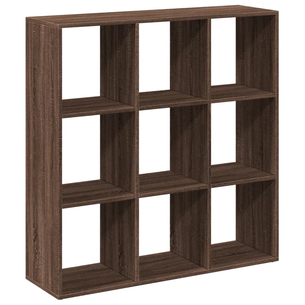 Étagère séparatrice de pièce chêne marron 102x29x103,5 cm - XIOS