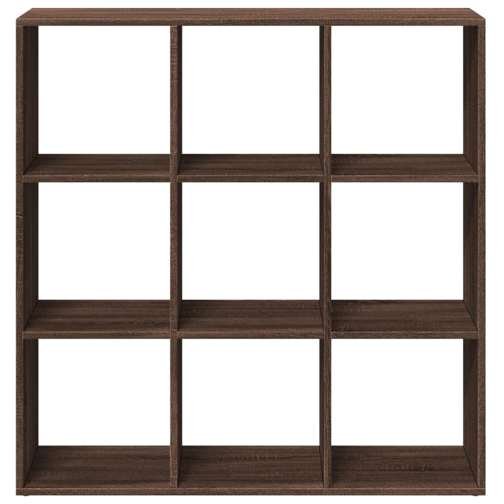 Étagère séparatrice de pièce chêne marron 102x29x103,5 cm - XIOS