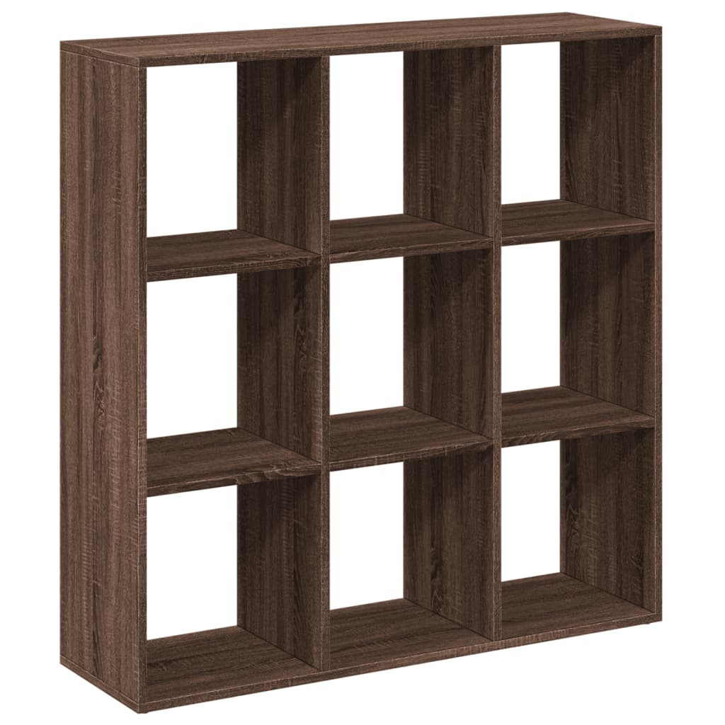 Étagère séparatrice de pièce chêne marron 102x29x103,5 cm - XIOS