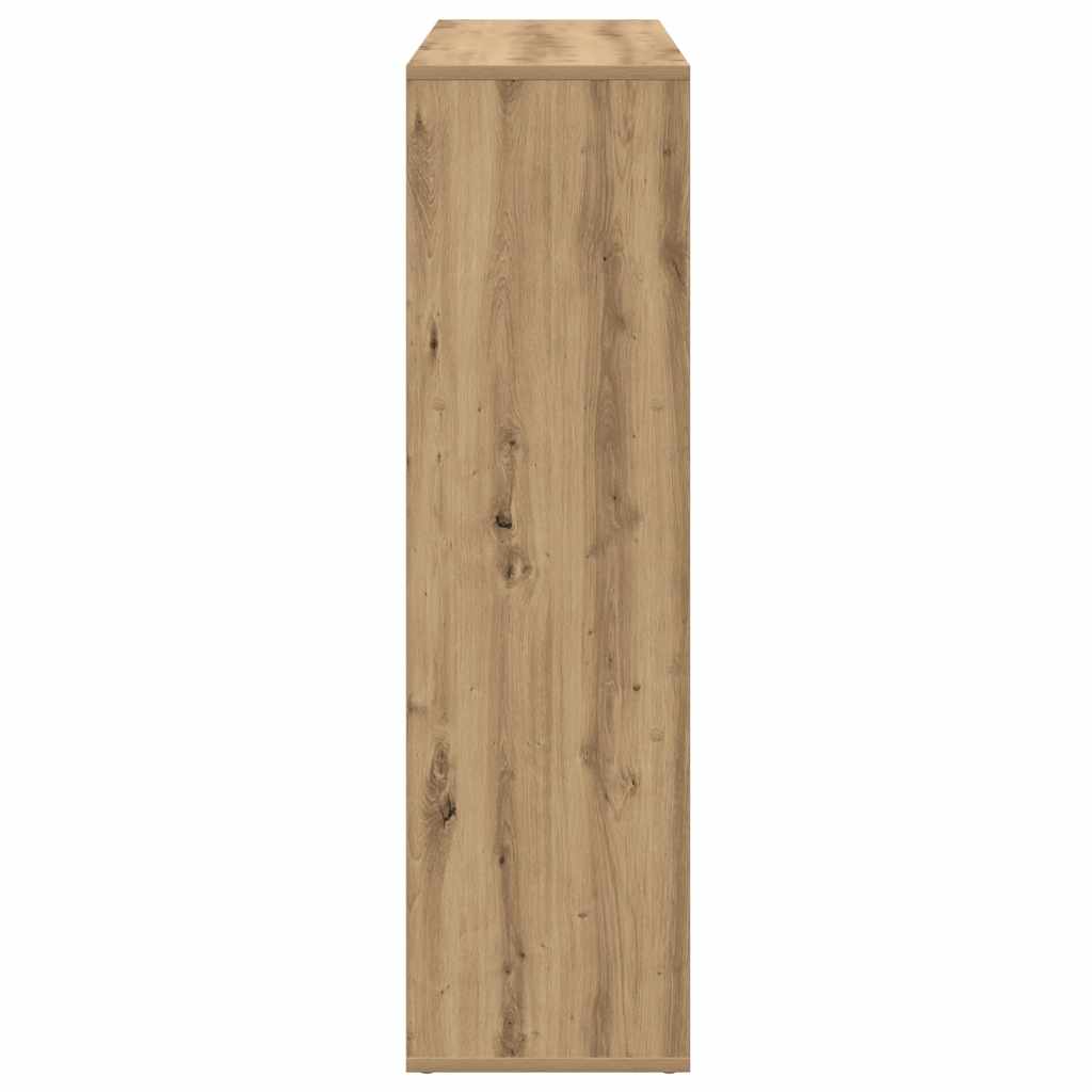 Étagère séparatrice de pièce chêne artisanal 102x29x103,5 cm - XIOS