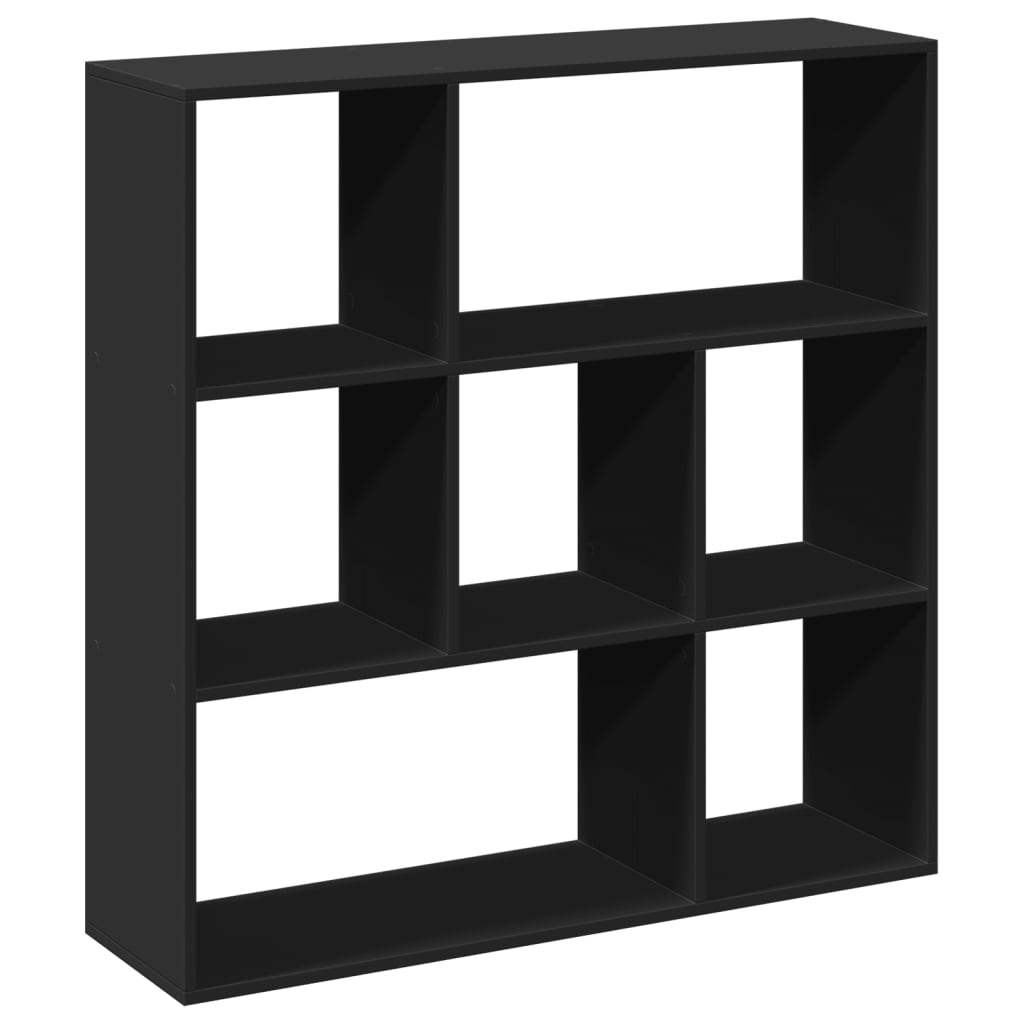Étagère séparatrice de pièce noir 102x29x103,5 cm - XIOS