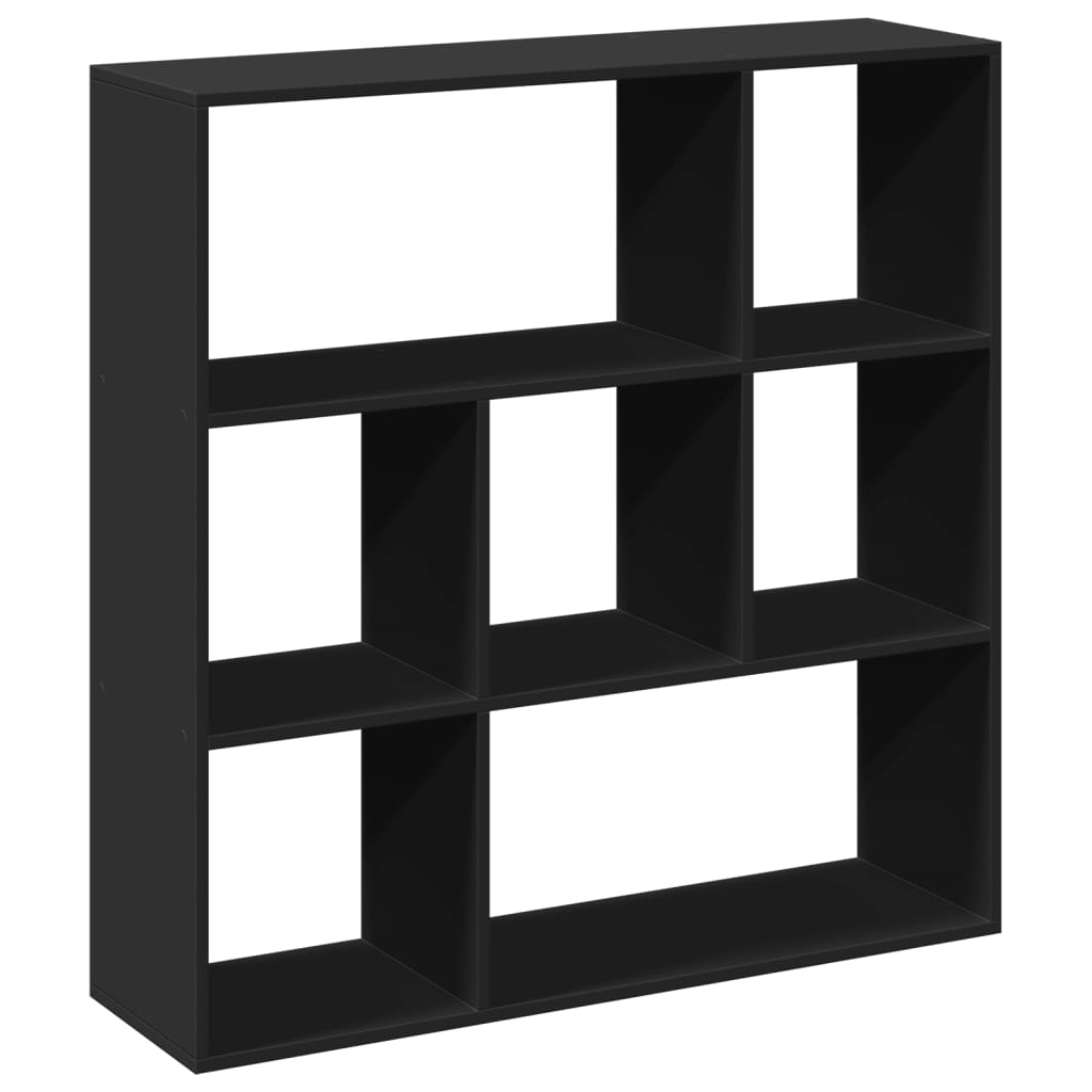 Étagère séparatrice de pièce noir 102x29x103,5 cm - XIOS