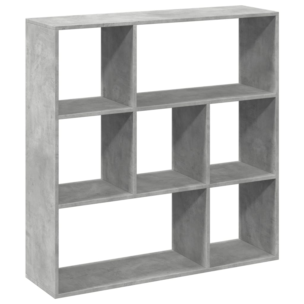Étagère séparatrice de pièce gris béton 102x29x103,5 cm - XIOS