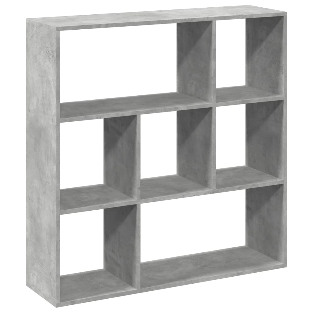 Étagère séparatrice de pièce gris béton 102x29x103,5 cm - XIOS