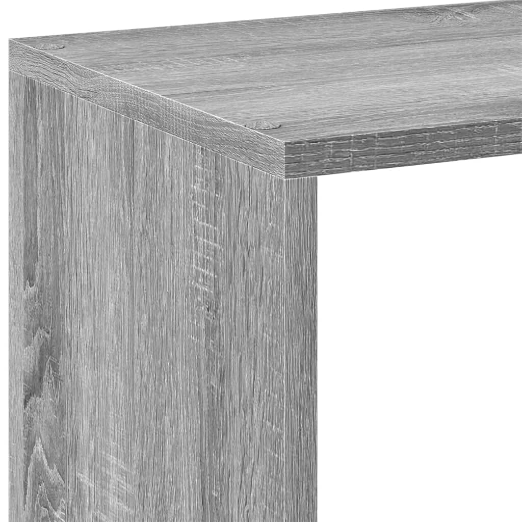 Étagère séparatrice de pièce sonoma gris 102x29x103,5 cm - XIOS
