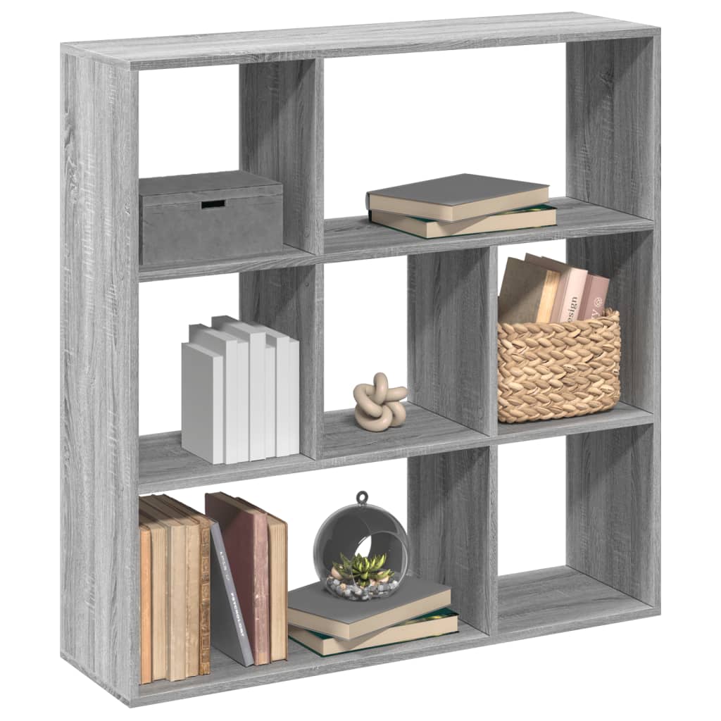 Étagère séparatrice de pièce sonoma gris 102x29x103,5 cm - XIOS