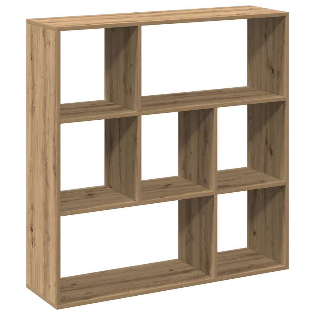 Étagère séparatrice de pièce chêne artisanal 102x29x103,5 cm