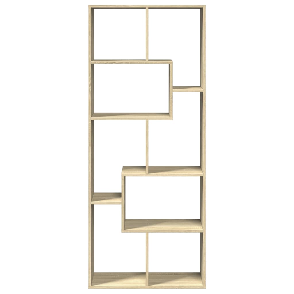 Étagère séparatrice de pièce chêne sonoma 67x25x161,5 cm - XIOS
