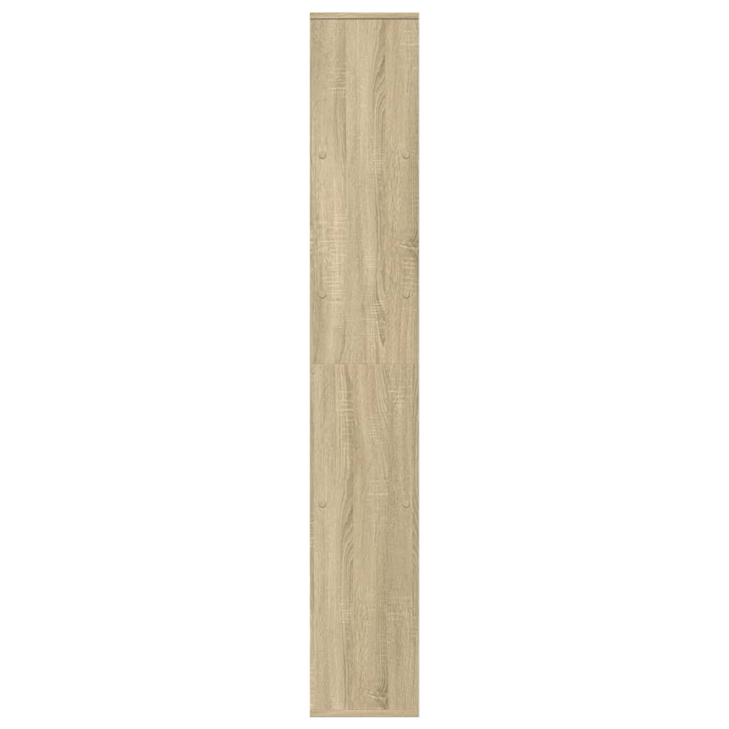 Étagère séparatrice de pièce chêne sonoma 67x25x161,5 cm - XIOS