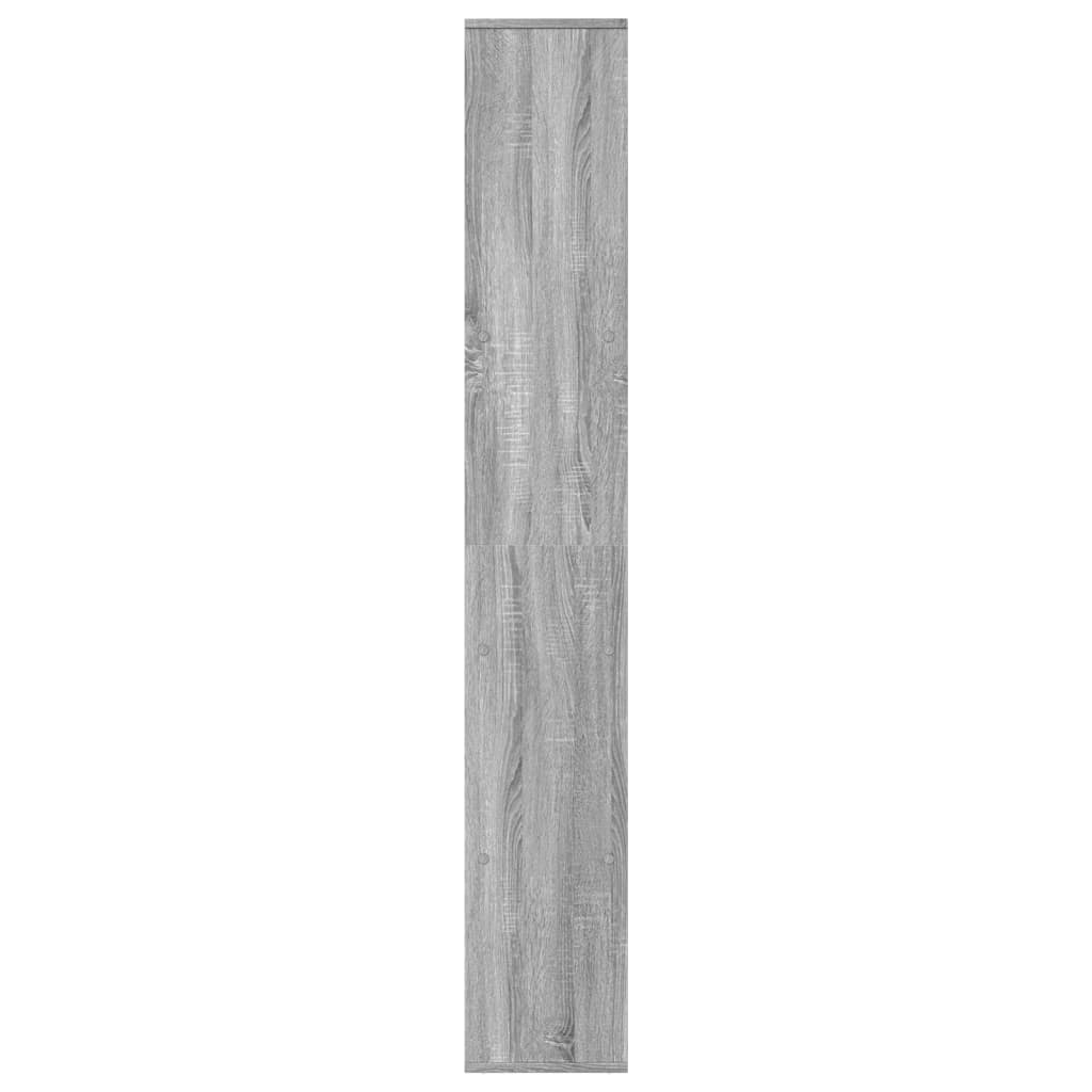 Étagère séparatrice de pièce sonoma gris 67x25x161,5 cm - XIOS