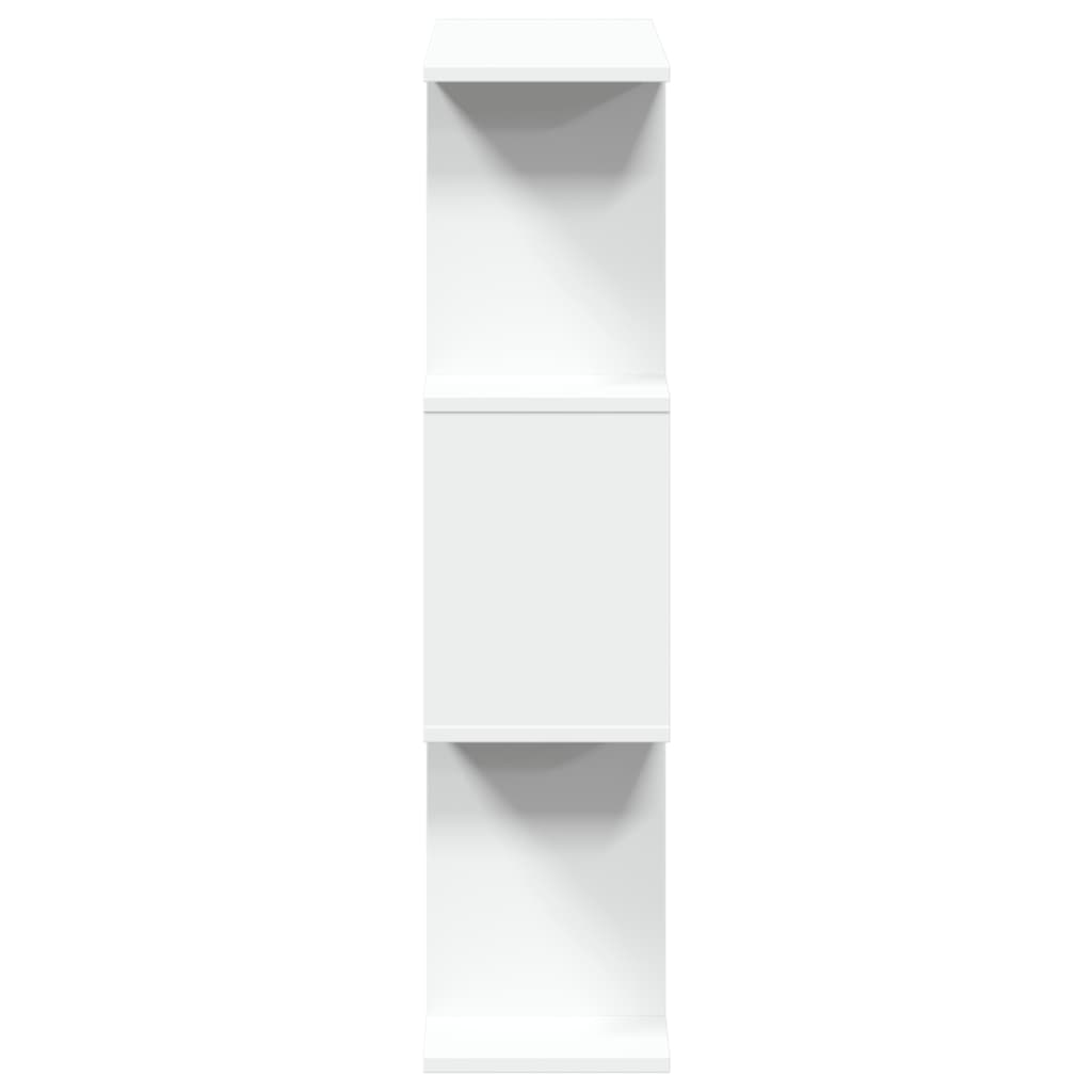 Étagère séparatrice de pièce à 3 niveaux blanc 70x24x97 cm - XIOS