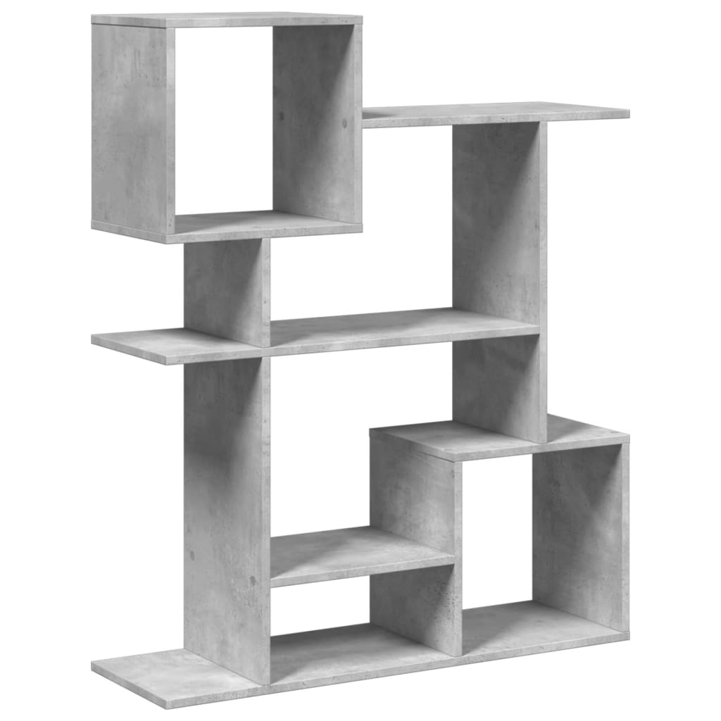 Étagère séparatrice de pièce gris béton 92x29x112 cm - XIOS