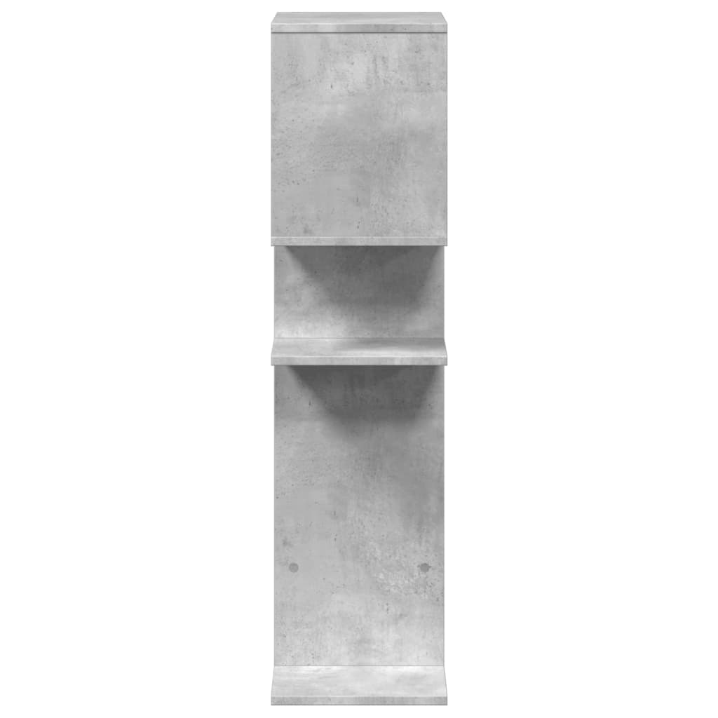 Étagère séparatrice de pièce gris béton 92x29x112 cm - XIOS