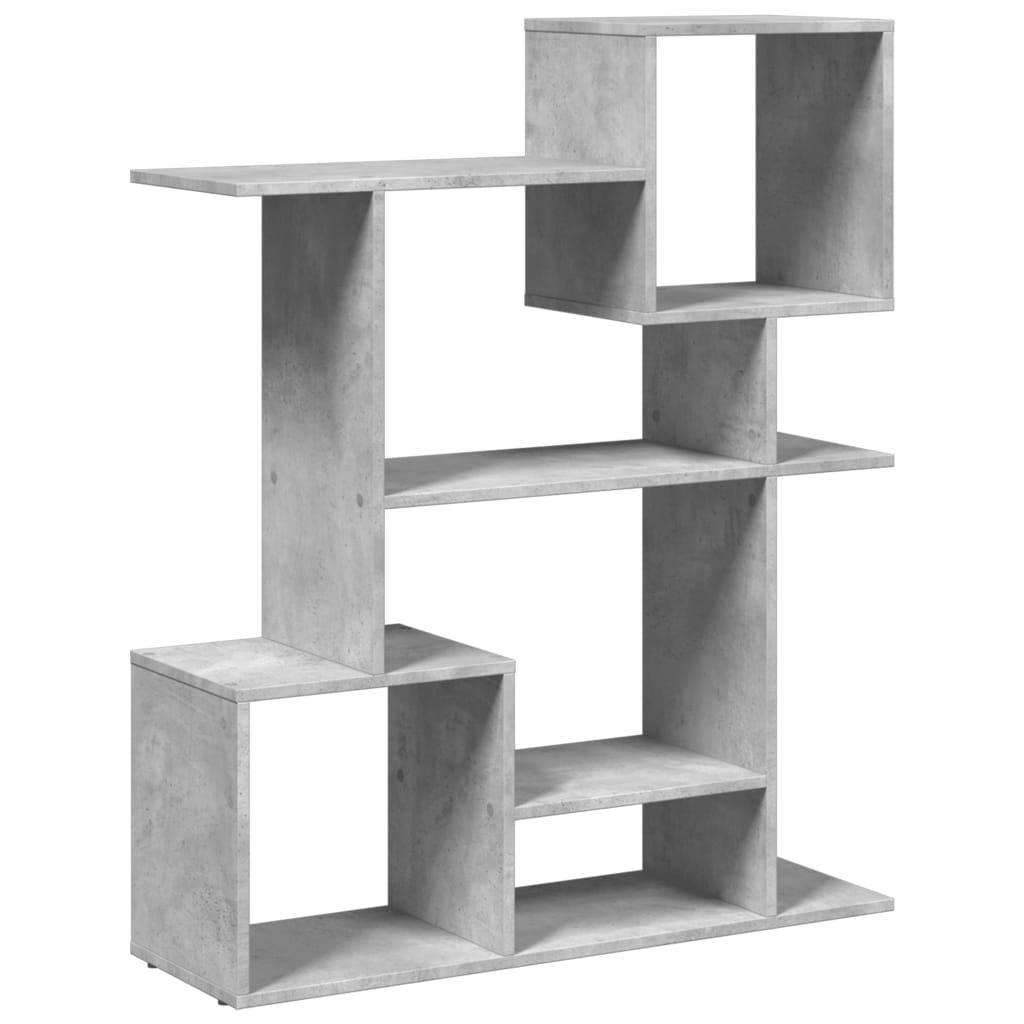 Étagère séparatrice de pièce gris béton 92x29x112 cm - XIOS