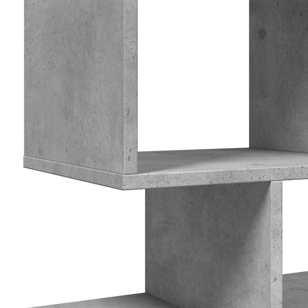 Étagère séparatrice de pièce gris béton 92x29x112 cm - XIOS