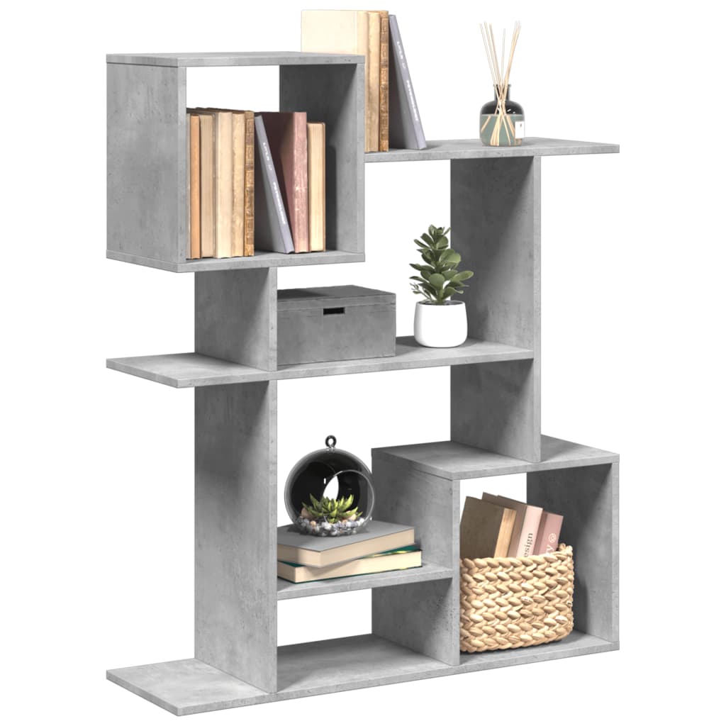 Étagère séparatrice de pièce gris béton 92x29x112 cm - XIOS