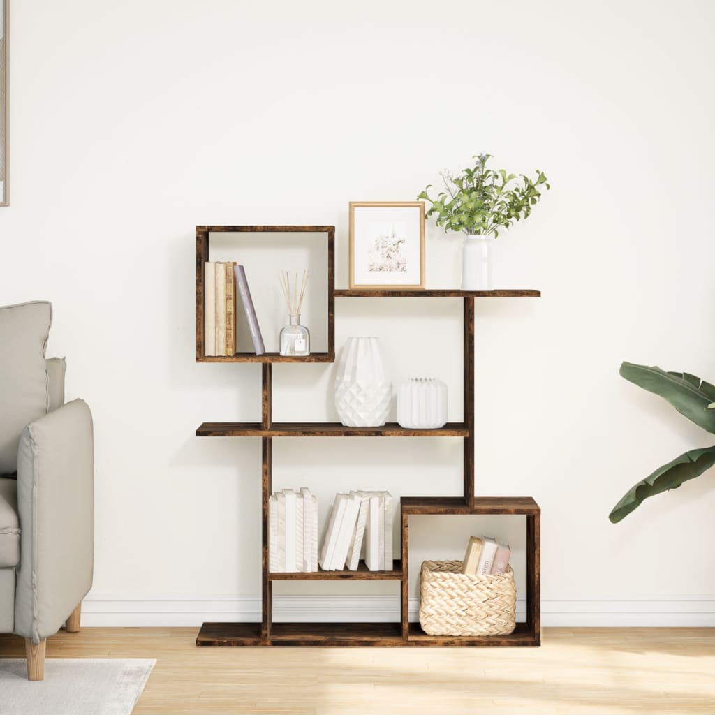 Étagère séparatrice de pièce chêne fumé 92x29x112 cm - XIOS