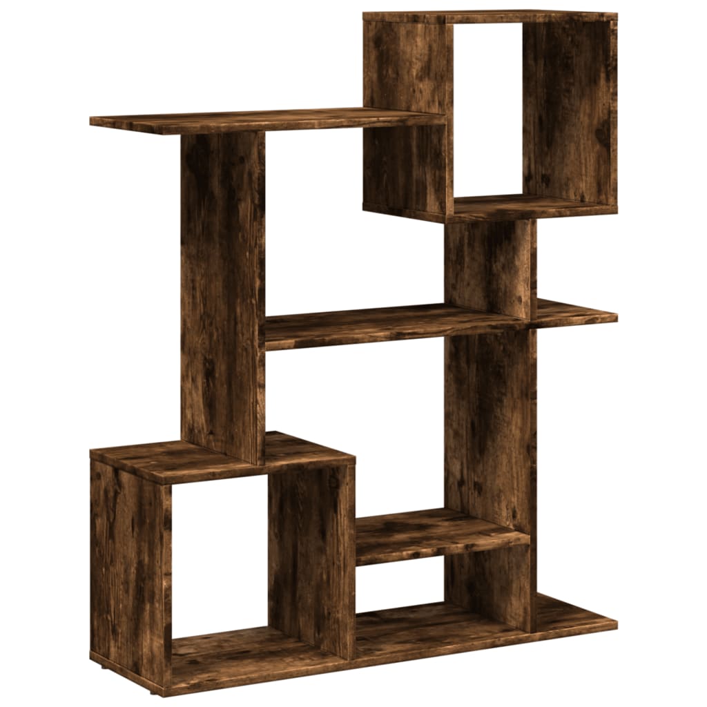 Étagère séparatrice de pièce chêne fumé 92x29x112 cm - XIOS