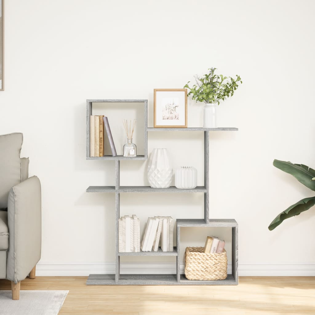 Étagère séparatrice de pièce sonoma gris 92x29x112 cm - XIOS