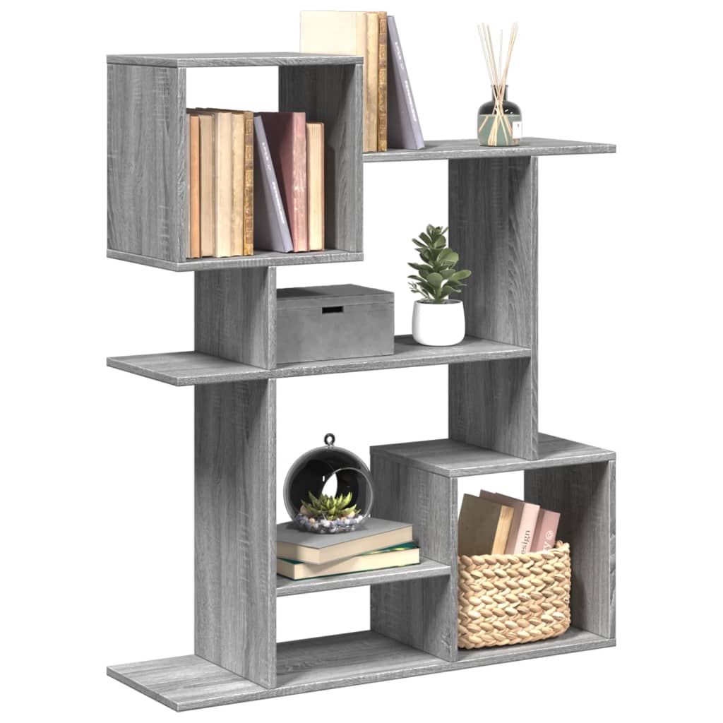 Étagère séparatrice de pièce sonoma gris 92x29x112 cm - XIOS