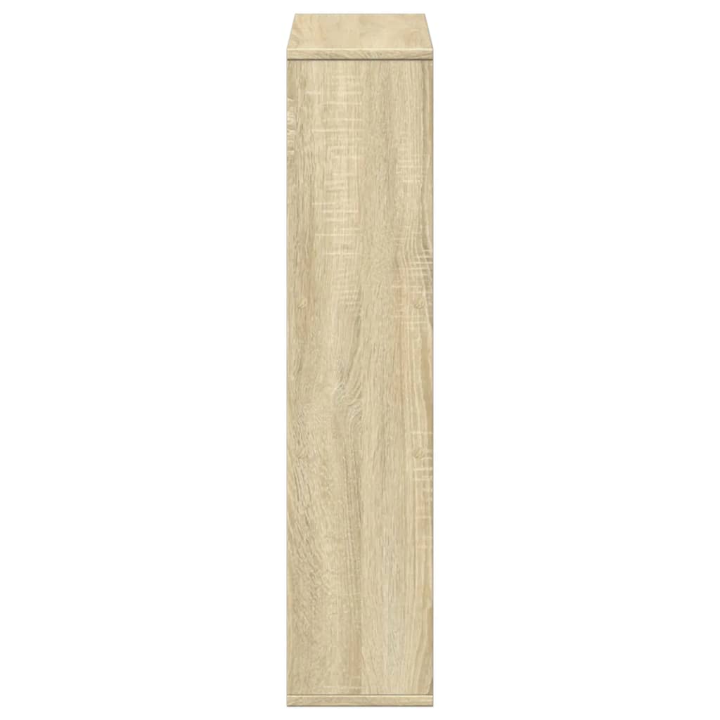 Bibliothèque chêne sonoma 63x20x90 cm bois d'ingénierie - XIOS