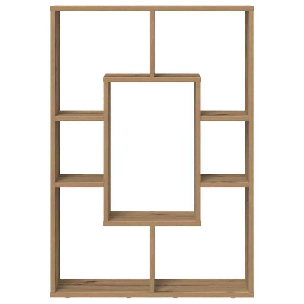 Bibliothèque chêne artisanal 63x20x90 cm bois d'ingénierie - XIOS