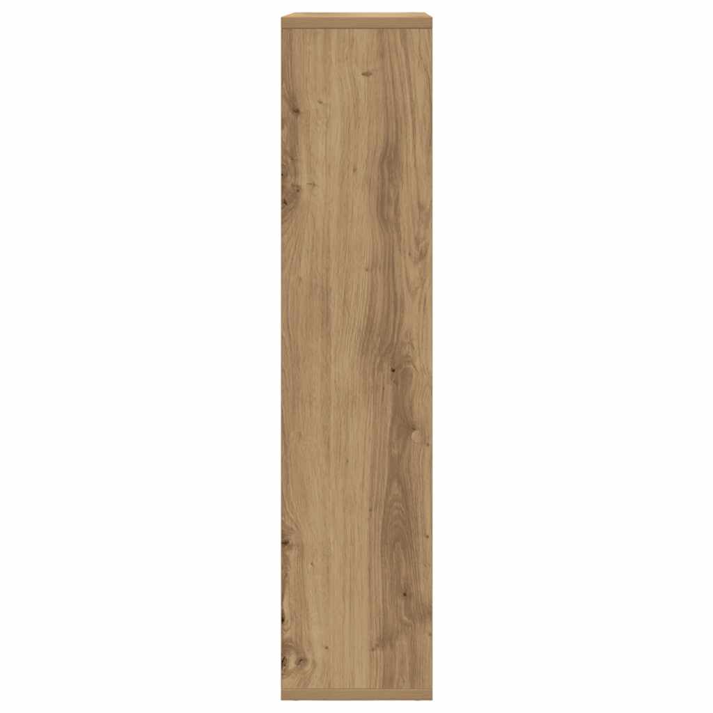 Bibliothèque chêne artisanal 63x20x90 cm bois d'ingénierie - XIOS