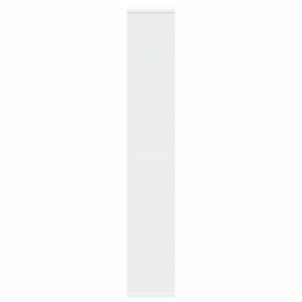 Bibliothèque blanc 60x20x120 cm bois d'ingénierie - XIOS