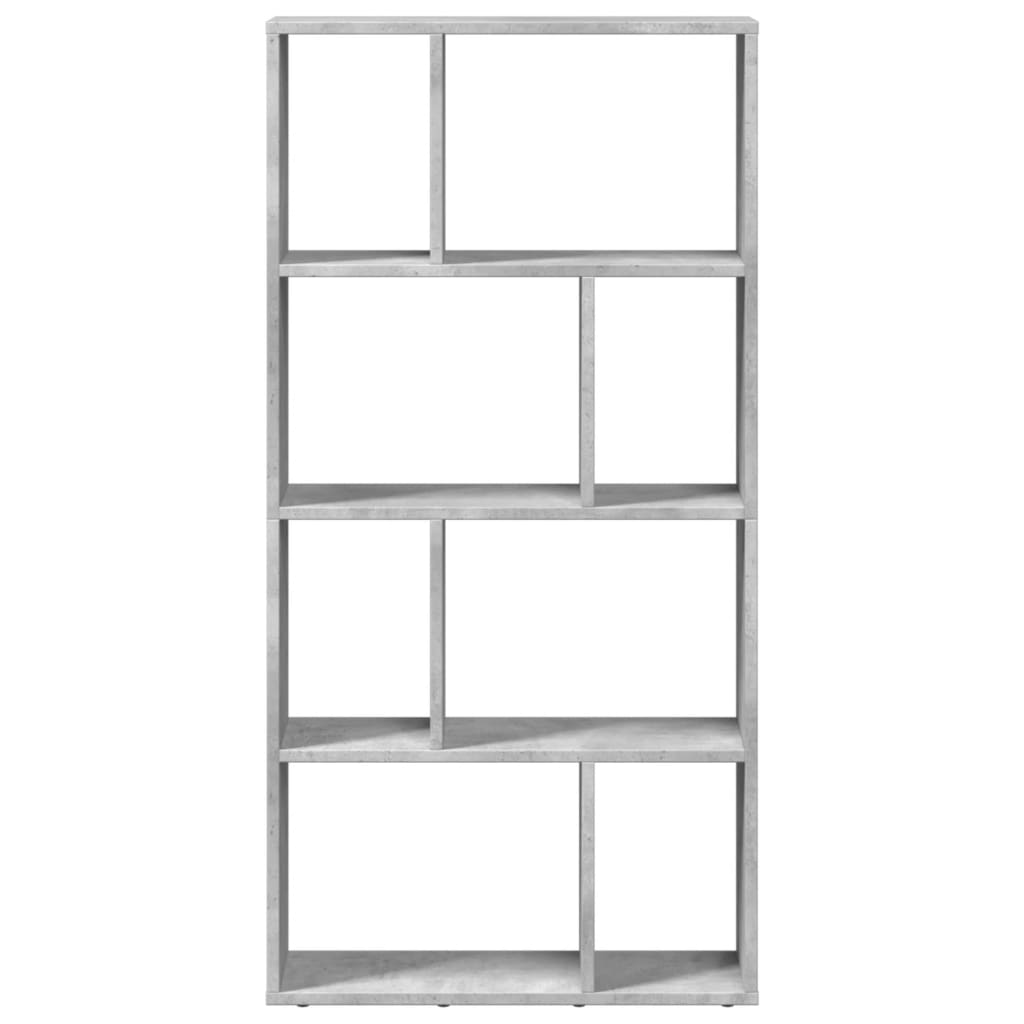 Bibliothèque gris béton 60x20x120 cm bois d'ingénierie - XIOS