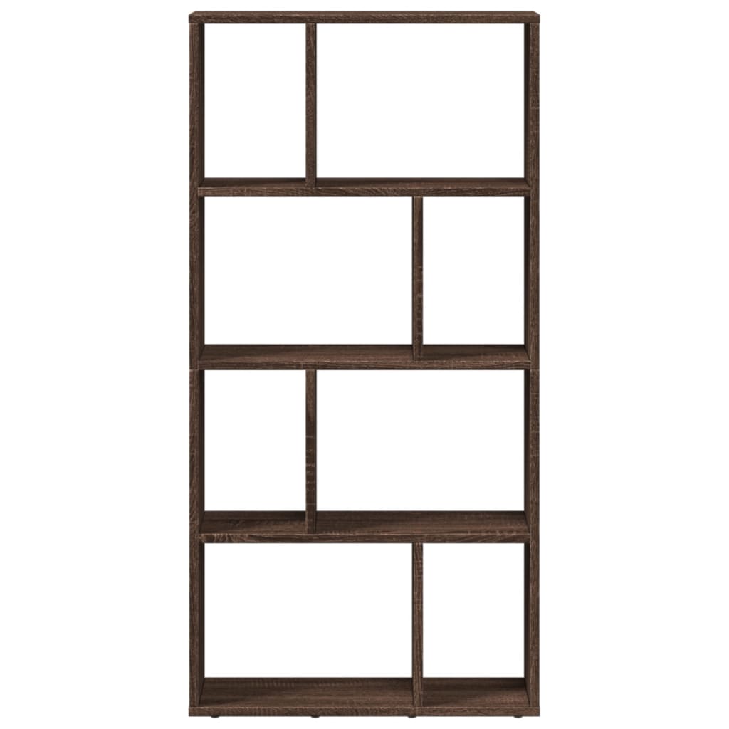 Bibliothèque chêne marron 60x20x120 cm bois d'ingénierie - XIOS