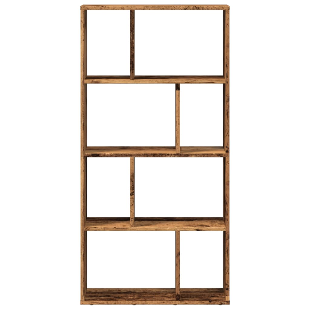 Bibliothèque vieux bois 60x20x120 cm bois d'ingénierie - XIOS